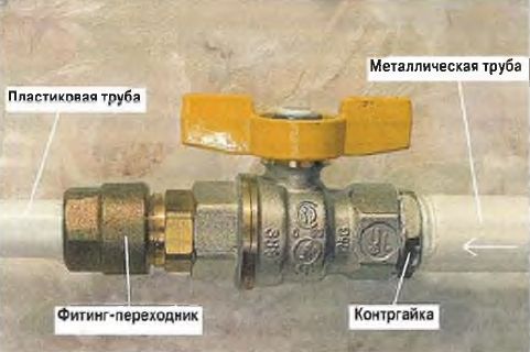 Запорный шаровой кран